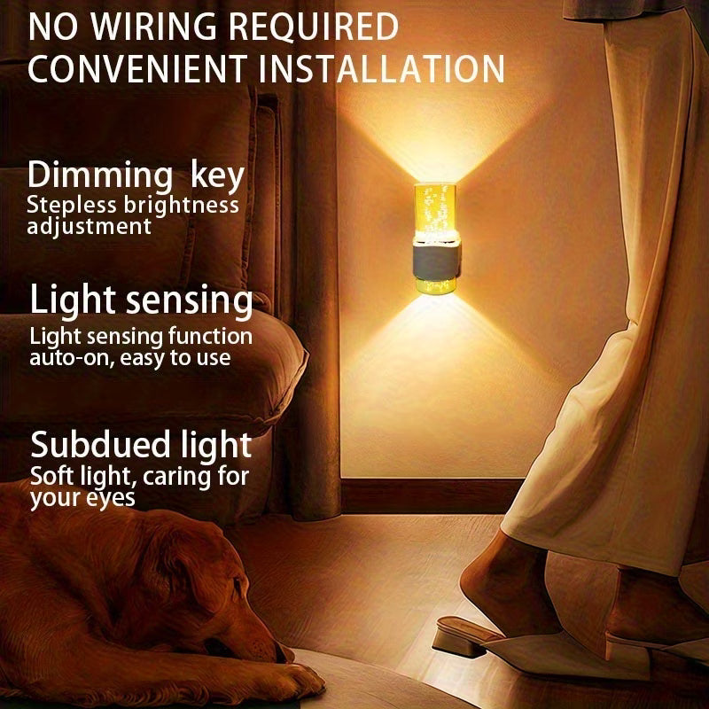 CrystalGlow Night Light
