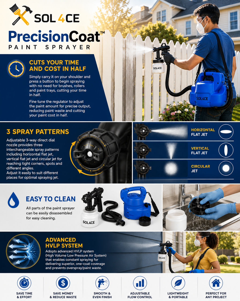 SOL4CE PrecisionCoat™ Paint Sprayer