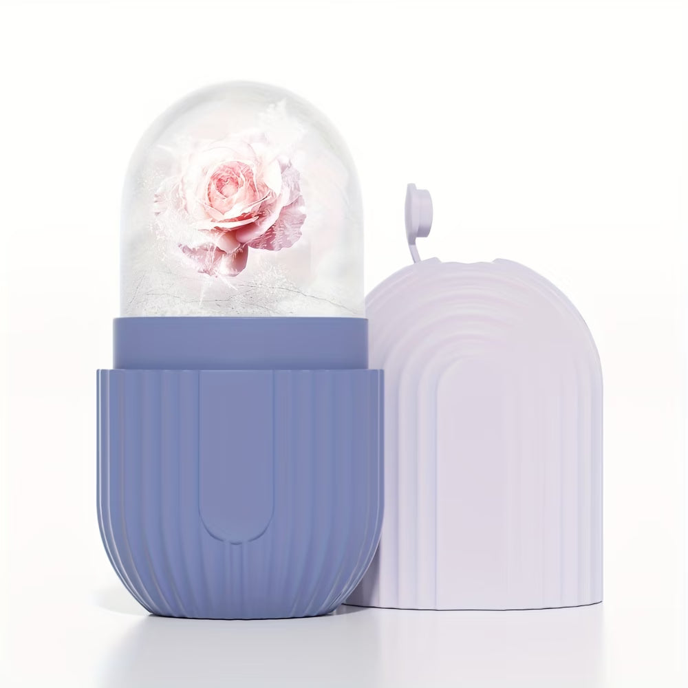 CryoGlow Facial Ice Roller – Cooling Beauty Massage Tool
