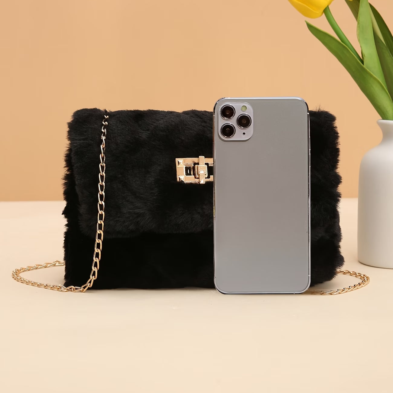 SOL4CE Plush Crossbody Bag