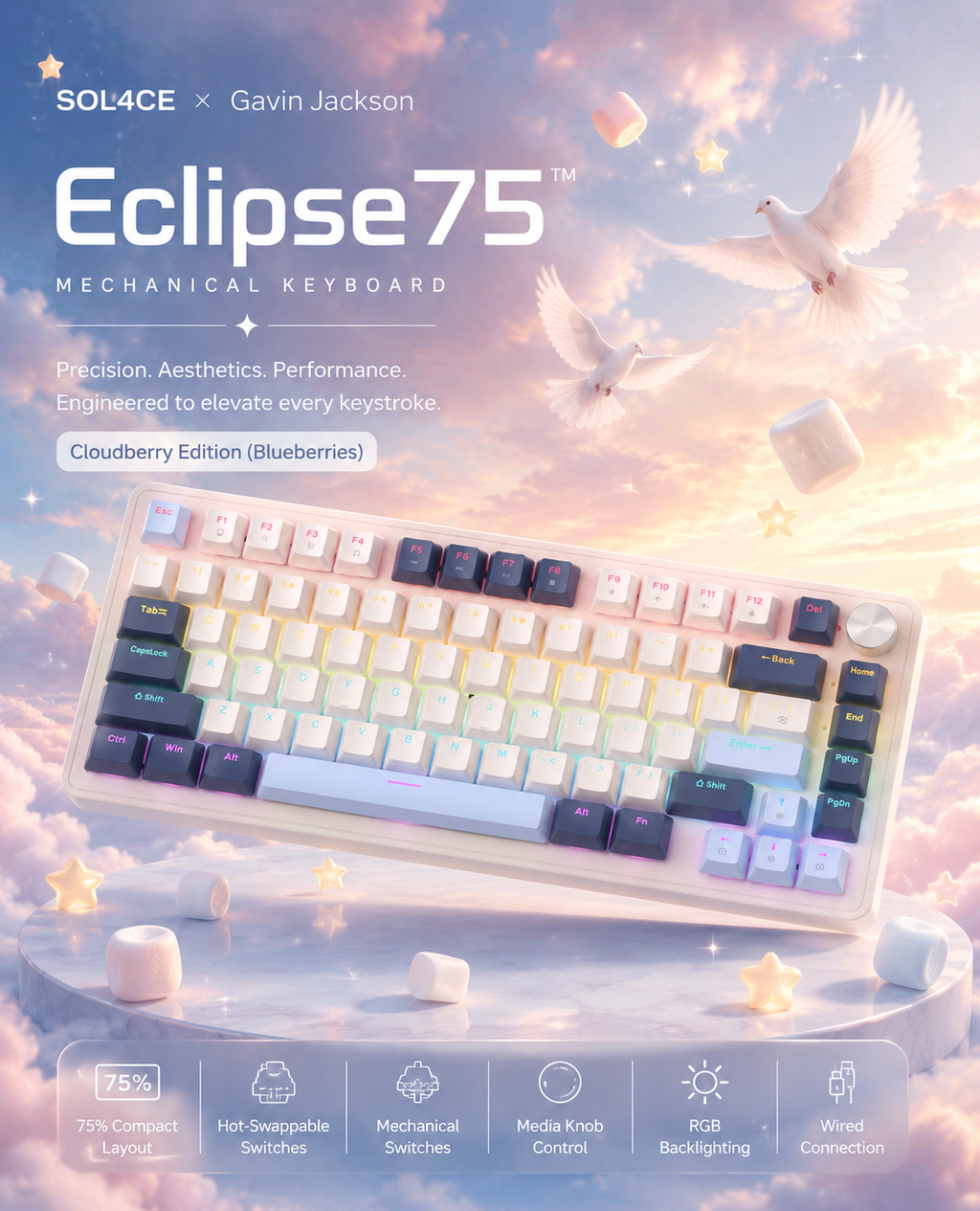 Eclipse75™ Mechanical Keyboard
