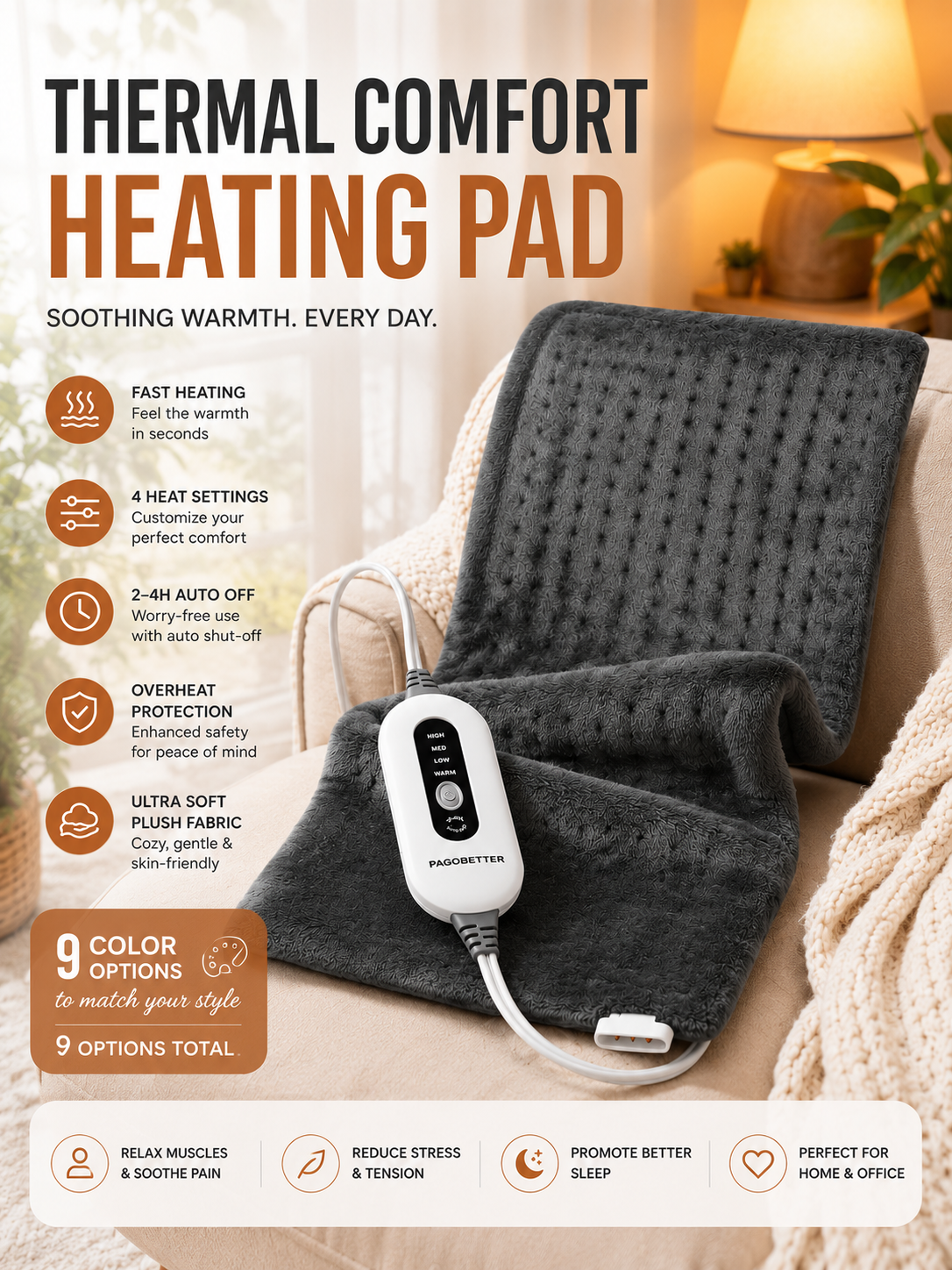 Thermal Comfort Heating Pad
