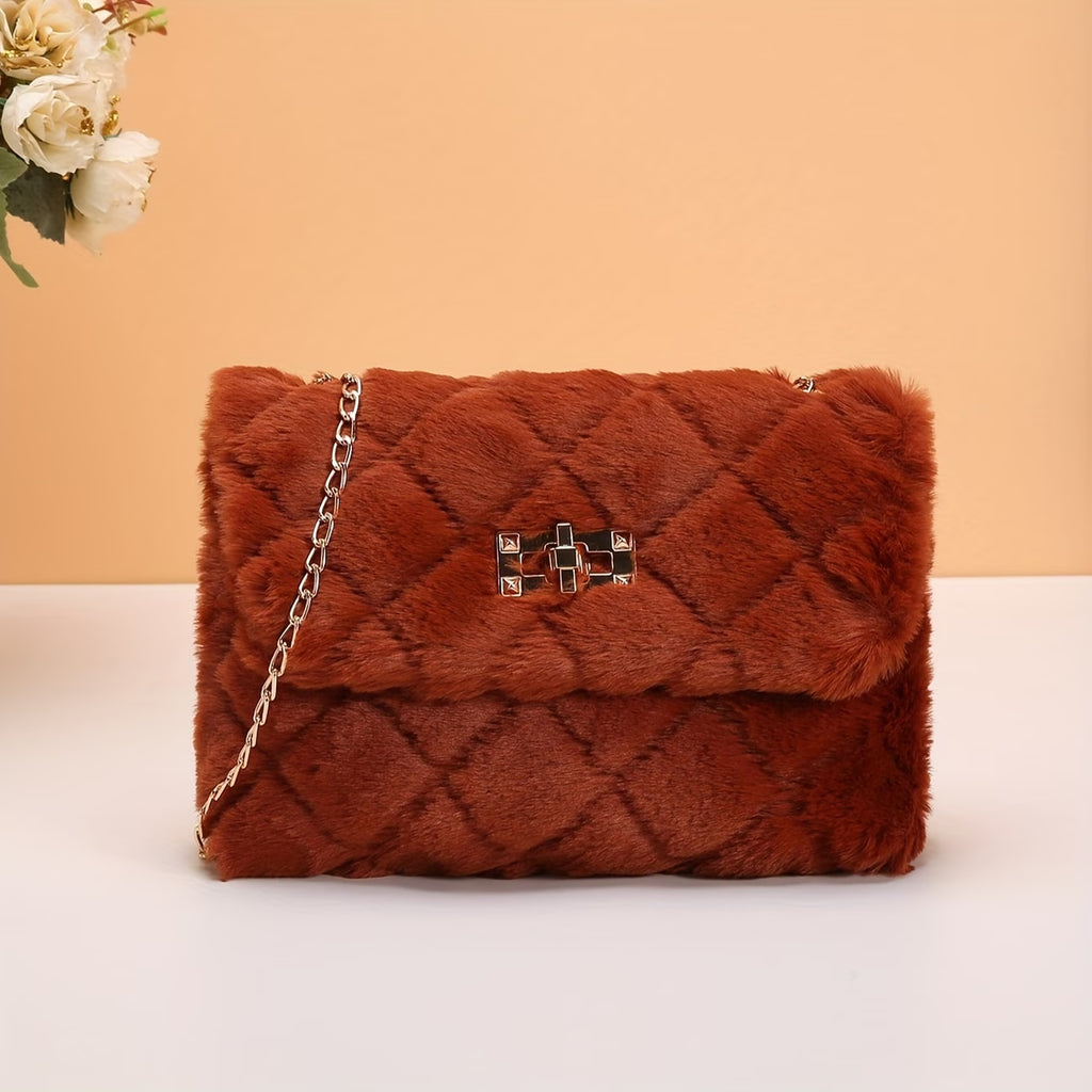 SOL4CE Plush Crossbody Bag