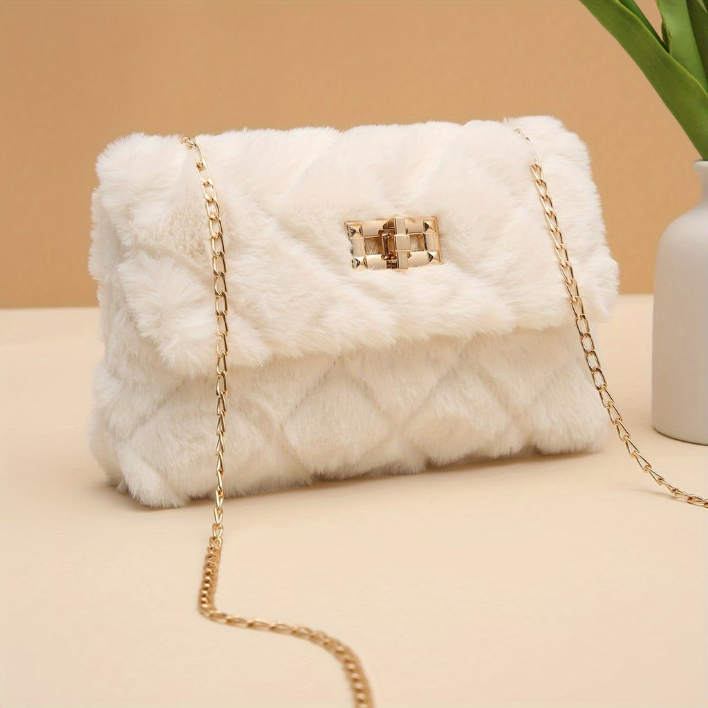 SOL4CE Plush Crossbody Bag