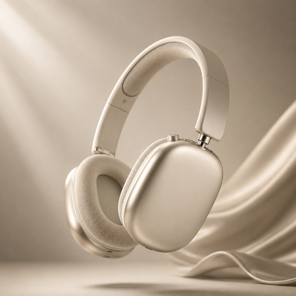 AuraMax Wireless Headphones – Foldable Bluetooth Audio Headset