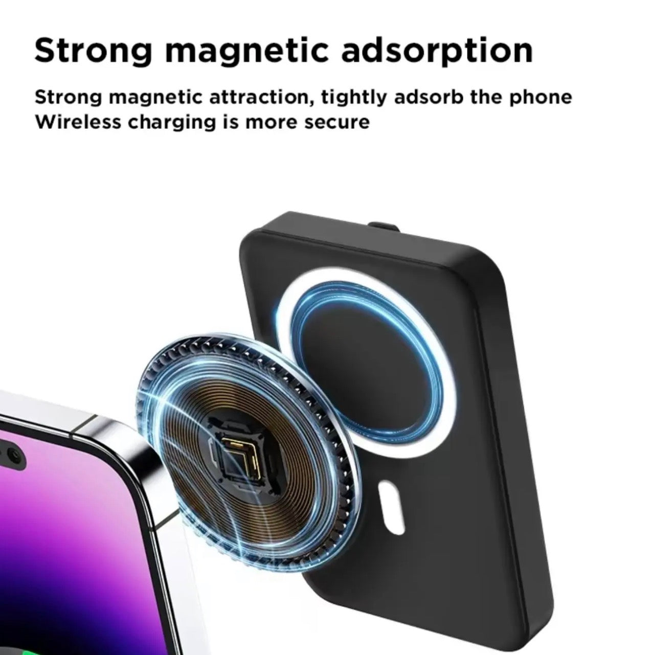 MagSafe Magnetic Wireless Power Bank with Stand