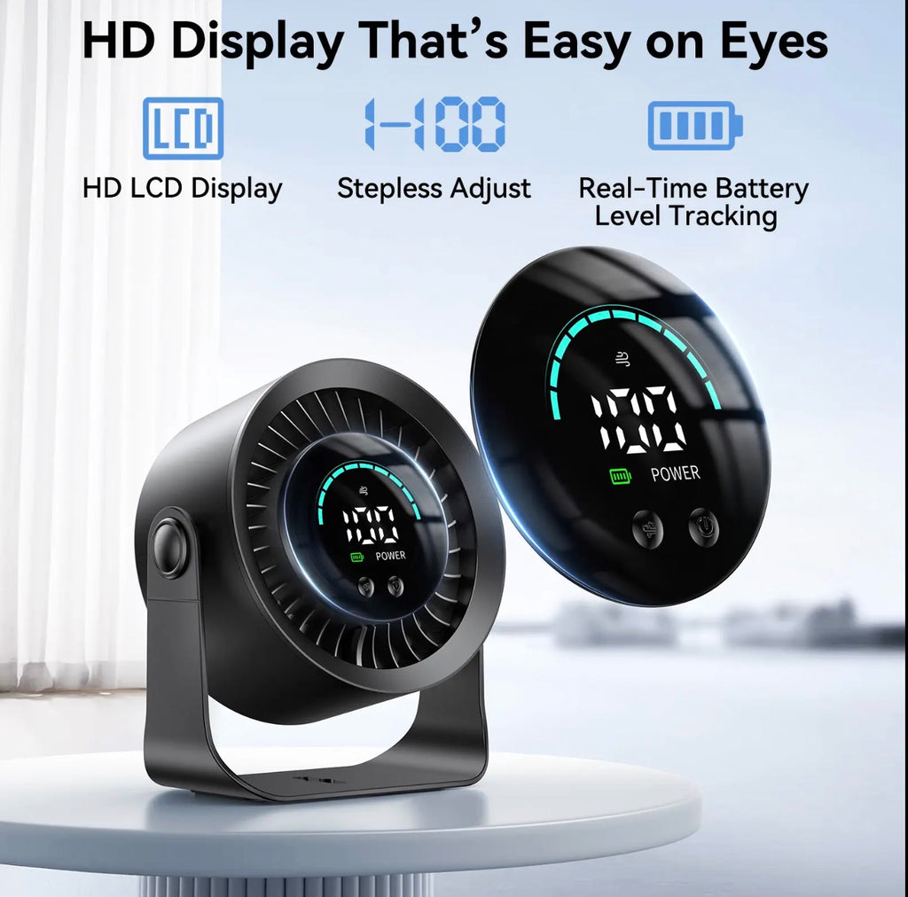 Portable Rechargeable Cooling Fan