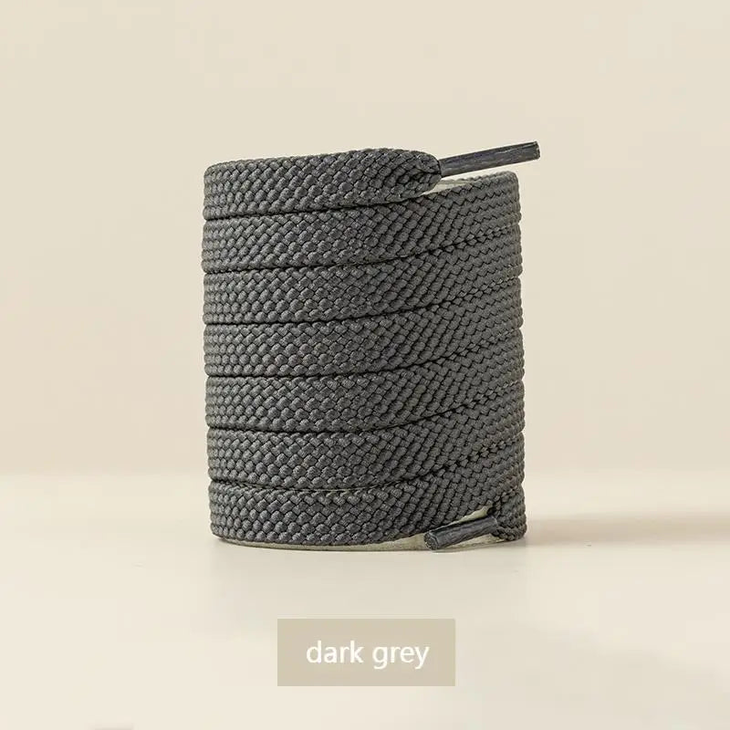 New Flat Classic Shoelaces for Sneakers Casual Shoe laces White Black Sports Shoelace Shoes Balanc String Shoe Accessories