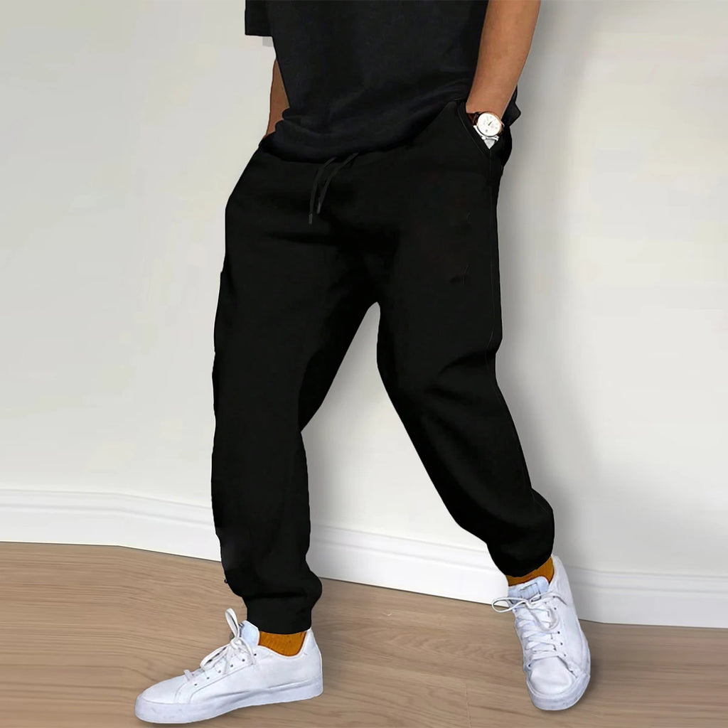 Men's 2025 Dynamic Jogging Fitness Running Pants Outdoor Leisure Sports Trendy Dressed Jogging Pants
