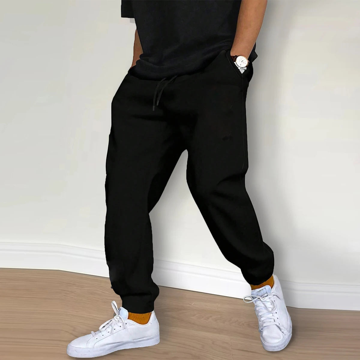 Men's 2025 Dynamic Jogging Fitness Running Pants Outdoor Leisure Sports Trendy Dressed Jogging Pants