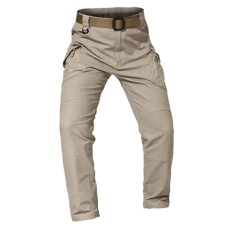 Wear Resistant Work Pant Man Multi-pocket Straight Cargo Trousers Outdoor Jogging Tactical Pants Spring Autumn Casual Trousers