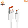 xiaomi 6A Usb Type C Cable Charger 120w Turbo Tipo Fast Charging For Redmi 13 12 11 10 Pro ultra Poco x3 Redmi Note K70 6050 40