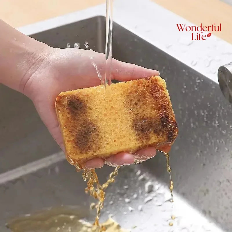 5Pcs 11*7*1 cm Sponge Eraser Kitchen wood pulp Melamine For washing dishes Cooktop removes rust tableware Pan washing dishes