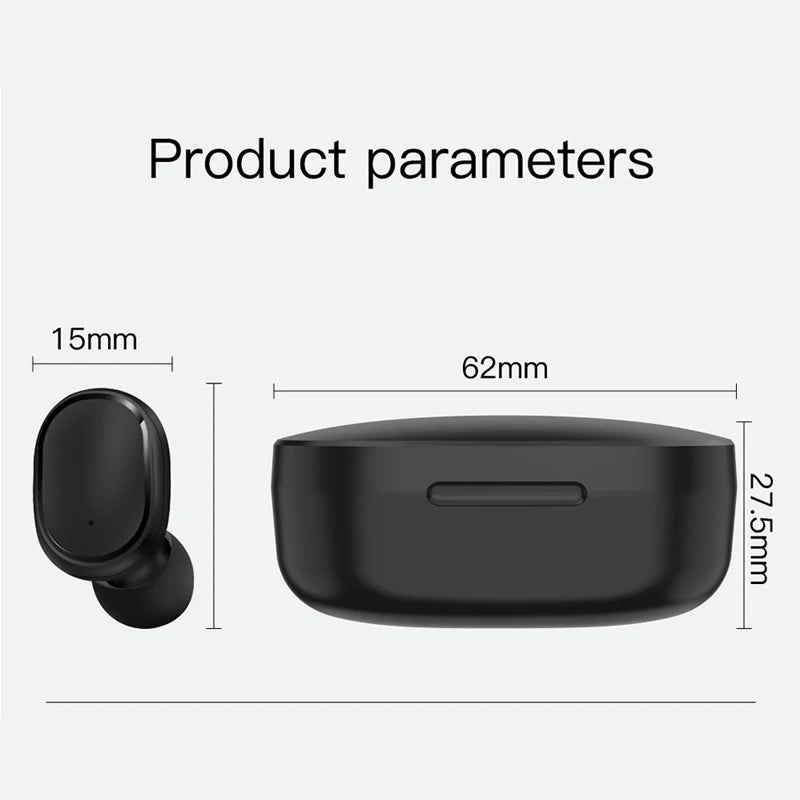 TWS A6S Headset Wireless Earphones Bluetooth Headphones Sport Stereo Fone Bluetooth Earbuds for Xiaomi Huawei