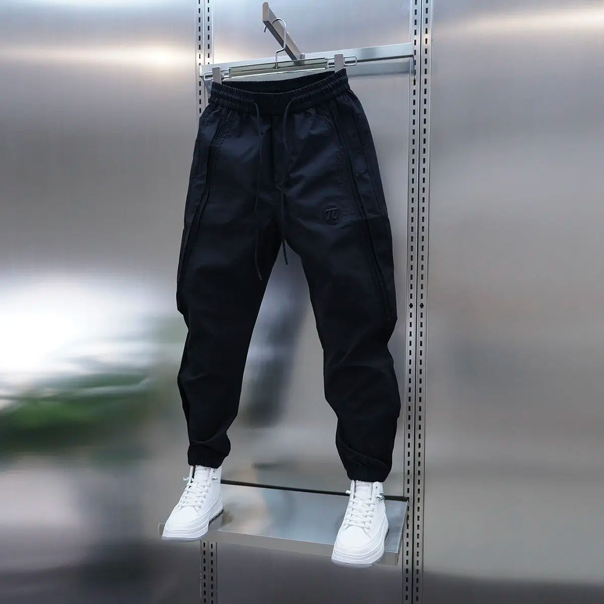 Solid Color Simple Striped Sweatpants Fashion Harem Pants Outdoor Jogger Trousers High Quality Luxury Brand Men clothing