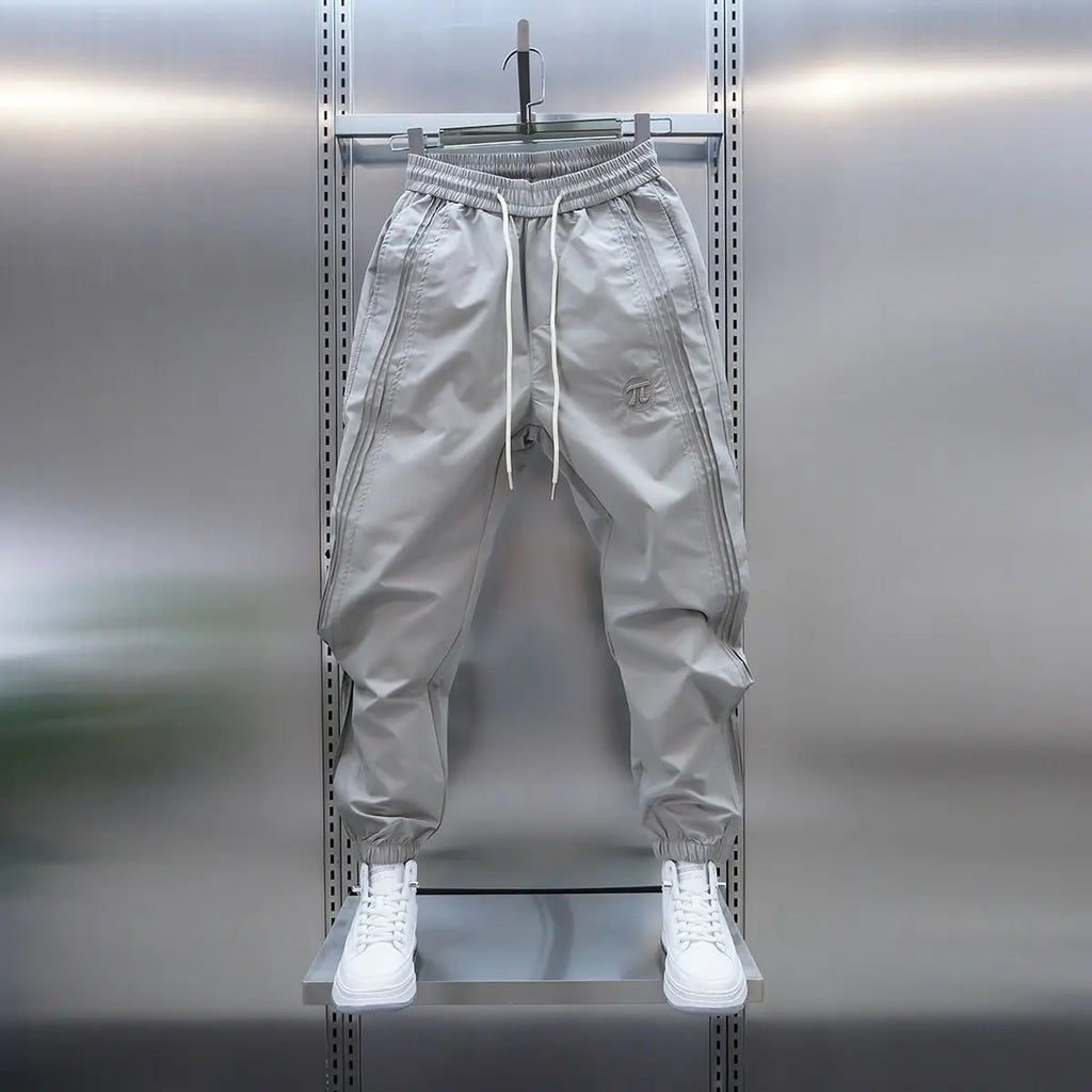 Solid Color Simple Striped Sweatpants Fashion Harem Pants Outdoor Jogger Trousers High Quality Luxury Brand Men clothing