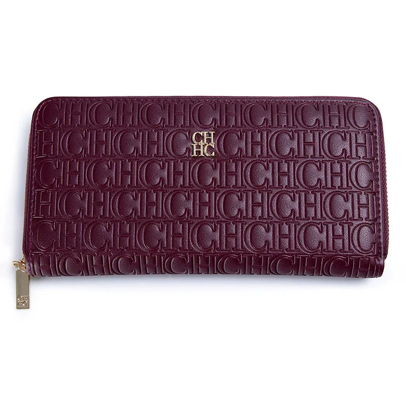CH Fashion Classic Women's Wallet Standard Solid Color Design Letter Embossed Women's 2026 New Luxury Wallet