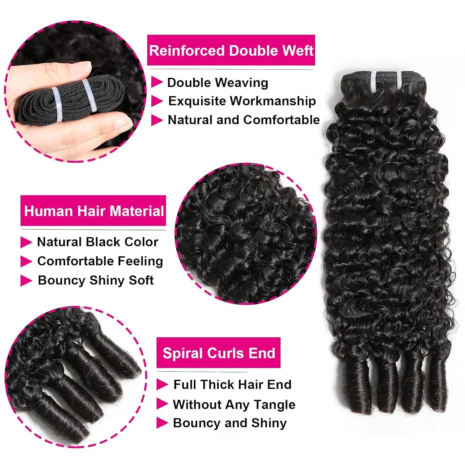 SOL4CE Noir Curl Extensions