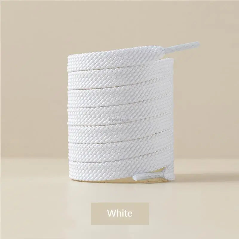 New Flat Classic Shoelaces for Sneakers Casual Shoe laces White Black Sports Shoelace Shoes Balanc String Shoe Accessories