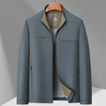 New Men's Fashion Classic Business Travel Trend Solid Color British Style Outdoor Travel Work Executive Casual Jacket
