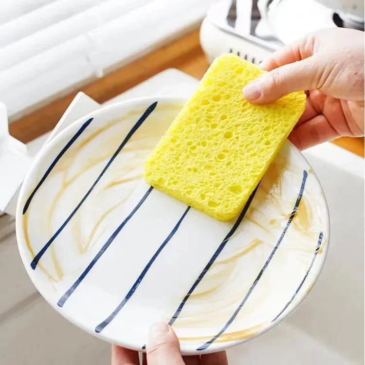 5Pcs 11*7*1 cm Sponge Eraser Kitchen wood pulp Melamine For washing dishes Cooktop removes rust tableware Pan washing dishes