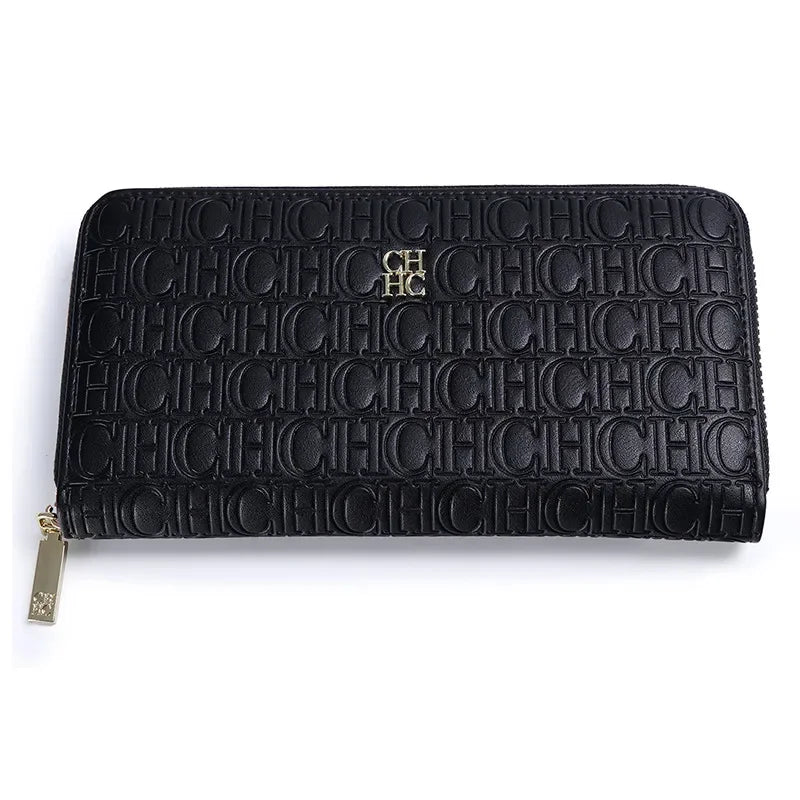 CH Fashion Classic Women's Wallet Standard Solid Color Design Letter Embossed Women's 2026 New Luxury Wallet