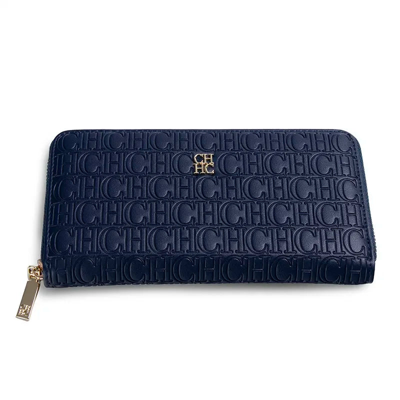 CH Fashion Classic Women's Wallet Standard Solid Color Design Letter Embossed Women's 2026 New Luxury Wallet