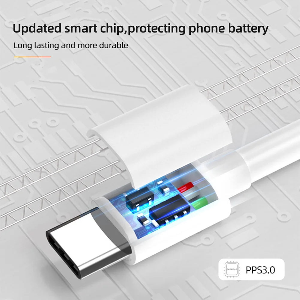 xiaomi 6A Usb Type C Cable Charger 120w Turbo Tipo Fast Charging For Redmi 13 12 11 10 Pro ultra Poco x3 Redmi Note K70 6050 40