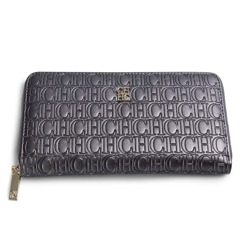 CH Fashion Classic Women's Wallet Standard Solid Color Design Letter Embossed Women's 2026 New Luxury Wallet