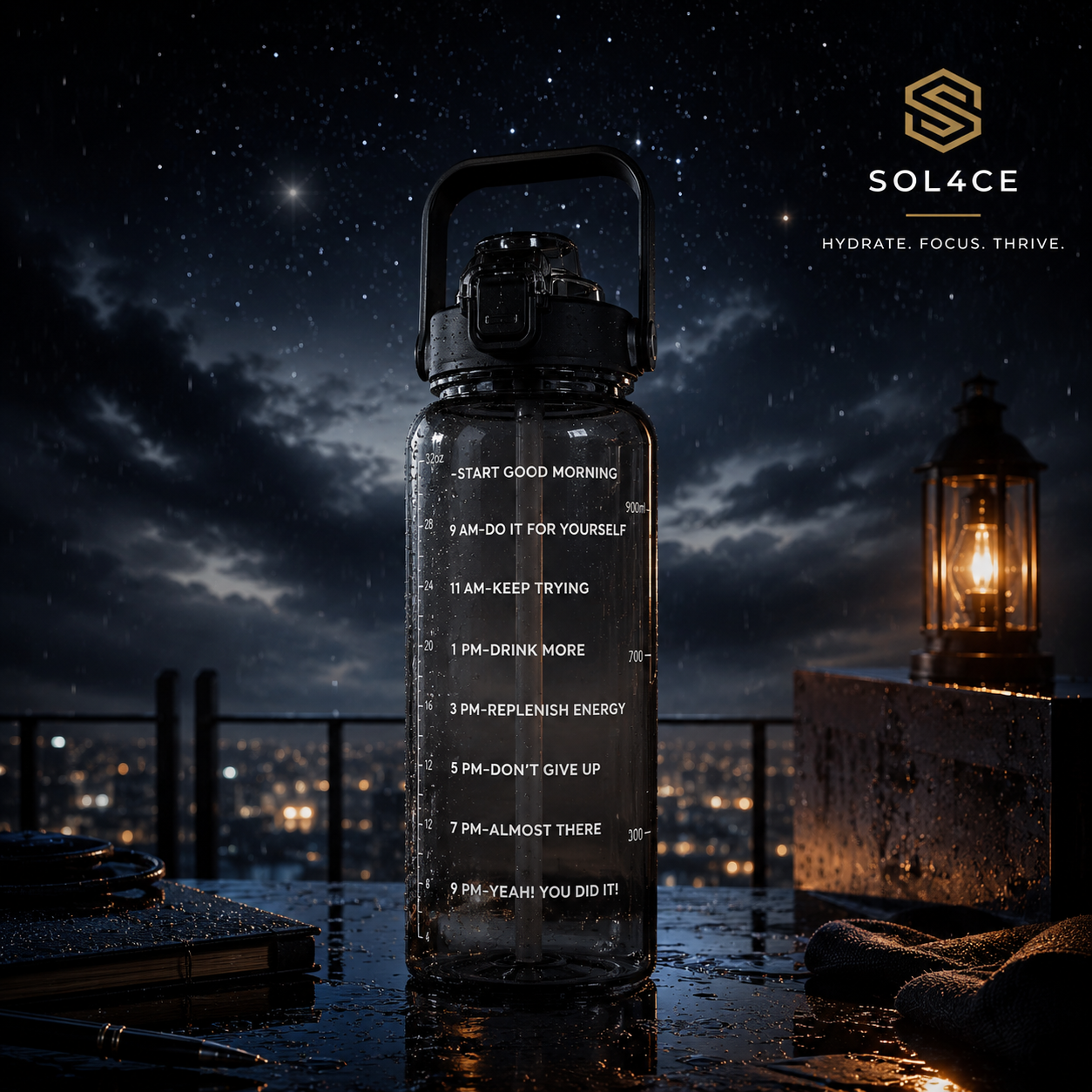 SOL4CE FlowMark™ Hydration Bottle