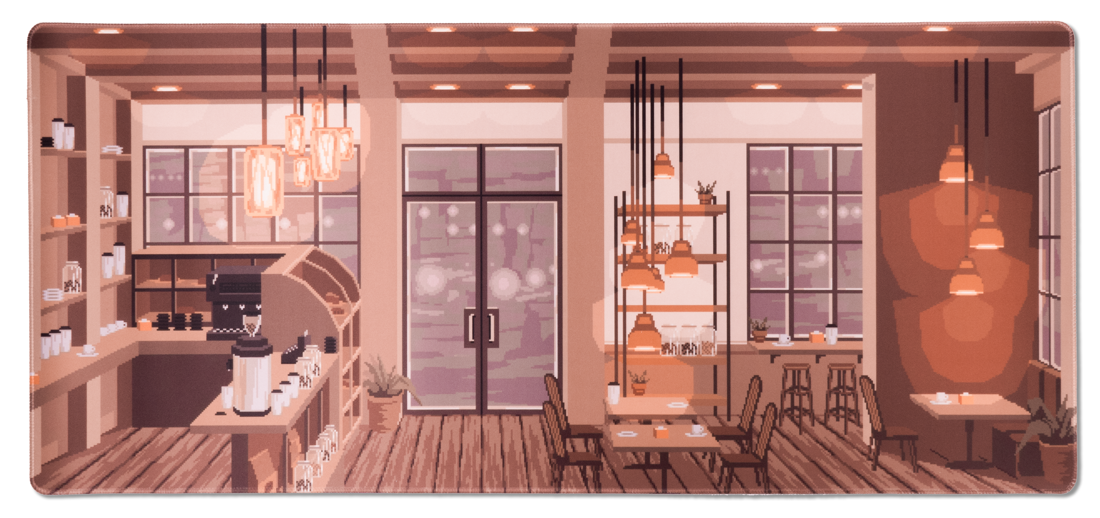 Coffee Shop Desk Mat V2