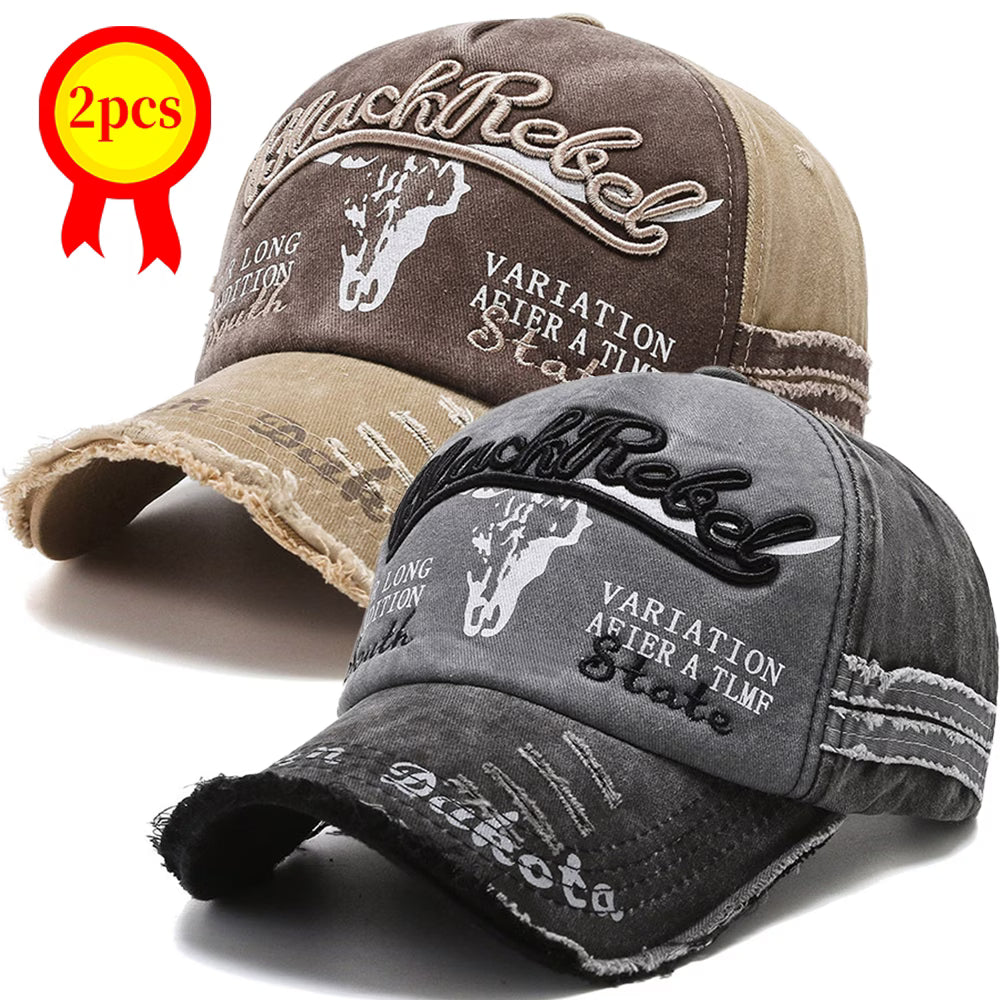 Heritage Washed Caps