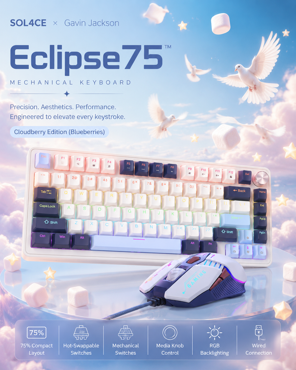 Eclipse75™ Mechanical Keyboard